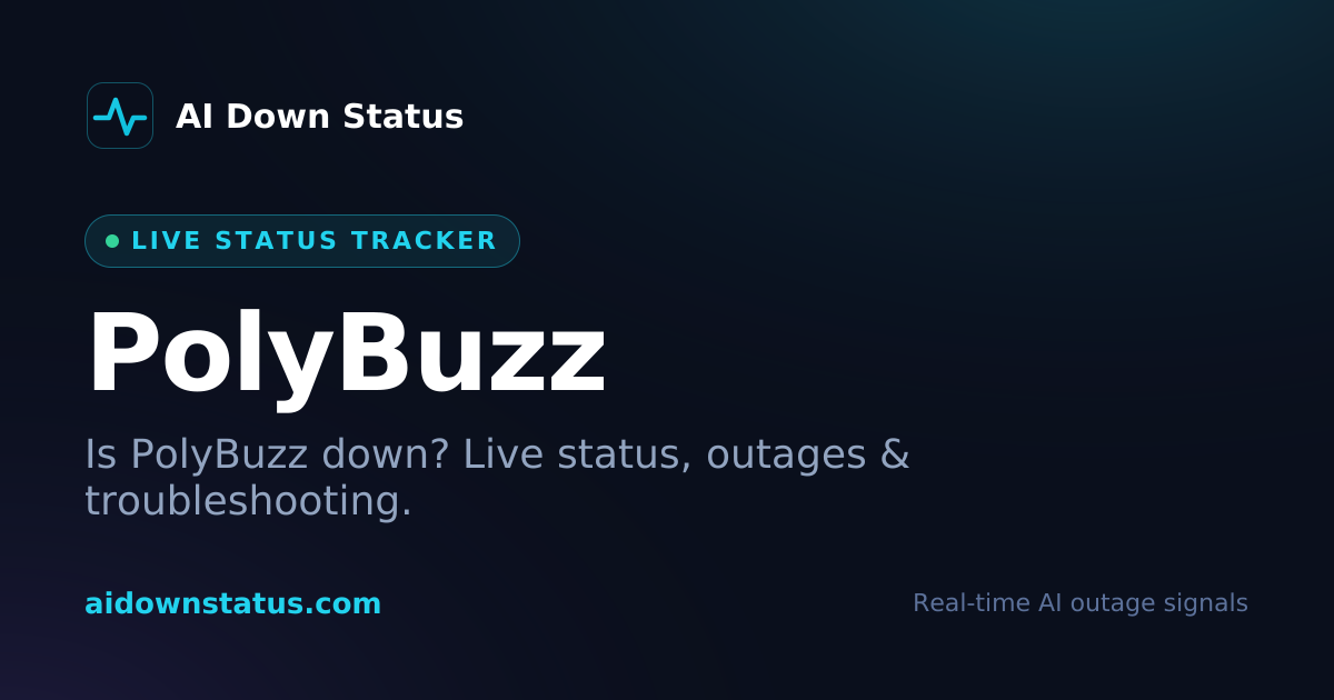 Poly AI Down? Status, Outages & Not Working Help